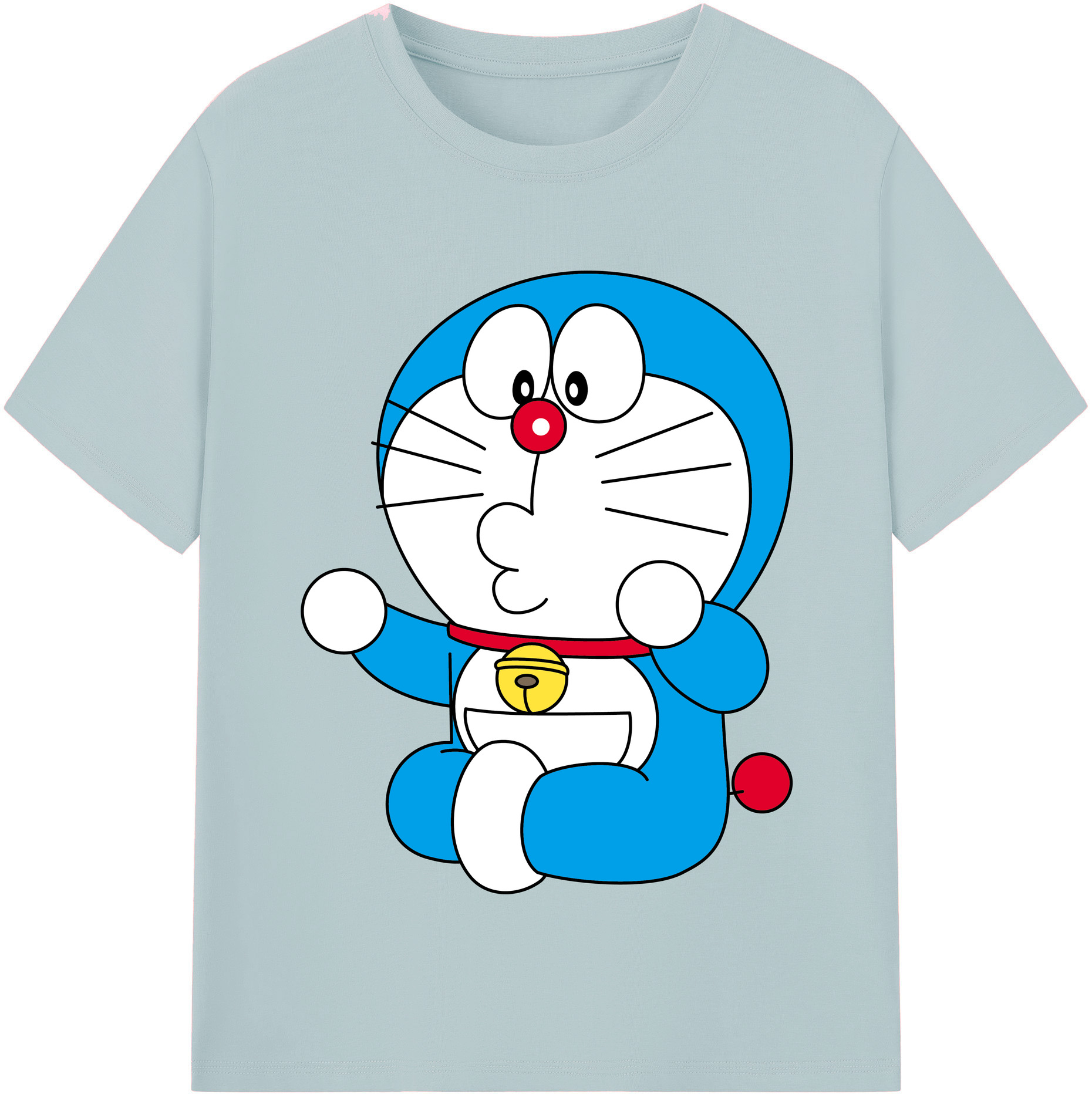 （画像用） ドラえもん Doraemon 綿100％半袖Tシャツ（フロントプリント）